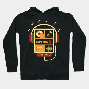 Lets Play Music Hoodie